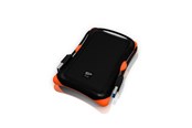 Harddisk - Ekstern - Silicon Power Armor A30 Black - 2TB - Ekstern Harddisk - Orange - SP020TBPHDA30S3K