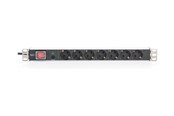 Strømkabel (ekstern) - DIGITUS 7-Port - 1U - Aluminum PDU - DN-95403