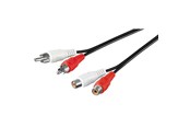 Audio kabel - Pro RCA Stereo Extension Cable - 1.5m - 4040849500251