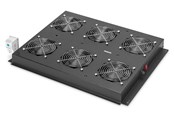 Rack skabe - DIGITUS DN-19 FAN-6-SRV-B Roof Cooling Unit for Unique Server Cabinets - DN-19 FAN-6-SRV-B