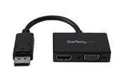 Skærmkabel - StarTech.com Travel A/V adapter: DisplayPort to HDMI or VGA video transformer - DP2HDVGA