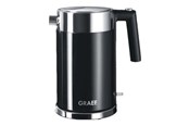 Elkedel - Graef Elkedel WK 62 - Rustfrit stål/akrylsort - 2150 W - WK 62