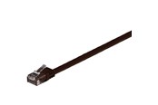 Netværkskabel - Pro LAN CAT 6 UTP Flat - Brun - 1m - 4040849958908