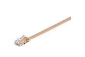 Netværkskabel - Pro LAN CAT 6 UTP Flat - Brun - 15m - 4040849958830