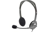 Hovedtelefoner/headset - Logitech H111 Stereo Headset - Black - 981-000593