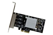Netværksadapter (netkort, printserver mv.) - StarTech.com 4-Port Gigabit Ethernet Network Card - ST4000SPEXI