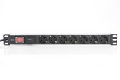 Strømkabel (ekstern) - DIGITUS 7-Port - 1U - Aluminum PDU - DN-95407