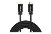 Skærmkabel - Sandberg HDMI 2.0 Cable 19M-19M 3m - 508-99