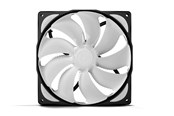Kabinet Køler - Blacknoise eLoop B14-PS - Kabinet køler - 140mm - Sort med hvide vinger - 24 dBA - ITR-B14-PS