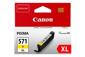 Blæk, Toner & Forbrugsstoffer - Canon CLI-571XL / 0334C001 High Yellow - 0334C001