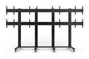 Vægbeslag, AV-Beslag & AV-Møbler - Multibrackets M Public Video Wall Stand 8-Screens 40-55'' Black - Max 320 kg - recommended for 55" - 7350073731794