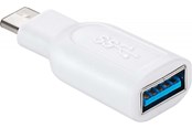 USB kabel - Pro USB 3.1 C - USB 3.0 A (M) - White - 4040849662621