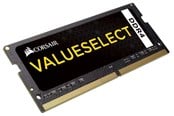 RAM - Corsair Value Select DDR4-2133 - 16GB - CL15 - Single Channel (1 pcs) - Sort - CMSO16GX4M1A2133C15