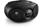 DAB, netværks- og clockradio - Philips CD Soundmachine AZ215B - FM - Stereo - Sort - AZ215B/12