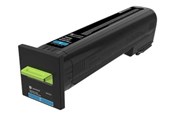 Blæk, Toner & Forbrugsstoffer - Lexmark High performance cyan toner - 82K2XCE