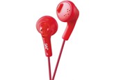 Hovedtelefoner/headset - JVC Gumy in-ear høretelefoner - Rød - HA-F160-R-E