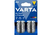 Batteri - VARTA Ultra Lithium - AA (4-Pack) - 06106301404