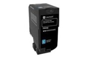 Blæk, Toner & Forbrugsstoffer - Lexmark - cyan - original - toner cartridge - LCCP LRP  Corporate - 74C2SCE