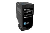 Blæk, Toner & Forbrugsstoffer - Lexmark Toner Corporate Cyan for CX725 16k - 84C2HCE