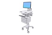 Skærmholder - Ergotron StyleView Cart with LCD Pivot 3 Drawers - SV43-1330-0