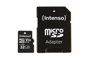 Hukommelseskort - Intenso microSD UHS-I Professionel - 100MB/s - 32GB - 3433480