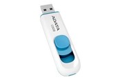 USB Stick - A-Data Classic Series C008 Capless - Hvid - 64GB - USB Stick - AC008-64G-RWE