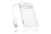 Harddisk - tilbehør - ICY BOX Adapter for 1x HDD/SSD with USB 3.0 Type-A interface and plastic enclosure - IB-AC703-U3