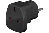 Strømkabel (ekstern) - Pro Rejseadapter UK til EU sort - 4040849942716