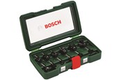 Bor & bits - Bosch HM-fræserbitsæt med 12 dele (8 mm skaft) - 2607019466