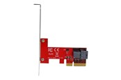 Harddisk - tilbehør - StarTech.com X4 PCI Express to SFF-8643 Adapter for PCIe NVMe U.2 SSD - PEX4SFF8643