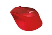 Mus - Logitech M330 Silent Plus - Mus - Optisk - 3 knapper - Rød - 910-004911
