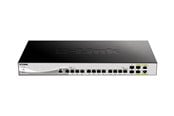 Switch - D-Link DXS-1210-16TC 12x 10GBase-T including 2x SFP+ and 2x combo 10 Gigabit SFP+ Smart Switch - DXS-1210-16TC
