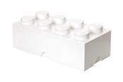 Børneværelse - LEGO opbevaringskasse 8, hvid - RC4004WH