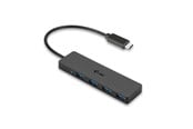 USB hub - I-Tec USB-C Slim Passive Hub - 4-Port - USB 3.0 - 20 cm cable USB hub - USB 3.0 - 4 ports - Sort - C31HUB404