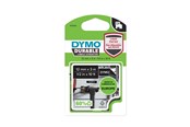 Papir, Fotopapir og Etiketter - DYMO D1® Durable tape | hvid på sort | 12 mm x 3m - 1978365