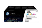 Blæk, Toner & Forbrugsstoffer - HP 410X / CF252XM Hich Yield Capacity 3-Pack (Cyan Magenta Yellow) - CF252XM