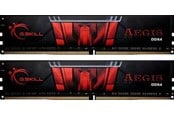 RAM - G.Skill AEGIS DDR4-3000 - 16GB - CL16 - Dual Channel (2 pcs) - Intel XMP - Sort - F4-3000C16D-16GISB
