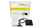 Skærmkabel - StarTech.com USB C to DP Multi Monitor Splitter - USB Type-C 2-Port MST Hub - MSTCDP122DP