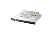 Optiske Drev (DVD / BR / Floppy) - ASUS SDRW-08U1MT - Slimline - DVD-RW (Brænder) - SATA - Sort - 90DD027X-B10000