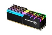 RAM - G.Skill Trident Z RGB DDR4-3000 - 32GB - CL16 - Quad Channel (4 pcs) - Intel XMP - Sort med RGB - F4-3000C16Q-32GTZR