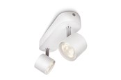Lamper - Philips Myliving star loftlampe hvid 2x4,5w 220 - 240v - 915005307201
