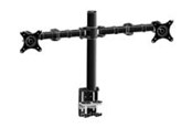 Skærmholder - iiyama DS1002C-B1 - mounting kit - adjustable arm - for 2 monitors - black - DS1002C-B1