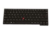 Tastatur - Lenovo Keyboard (DANISH) - Bærbar tastatur - til udskiftning - Dansk - Sort - FRU04Y0871