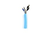 Kabel Organisering - Multibrackets M Universal Cable Sock Self Wrapping 25mm Blue 25m - 7350073734528
