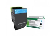 Blæk, Toner & Forbrugsstoffer - Lexmark X417 - High Yield - Cyan Toner - 71B2HC0