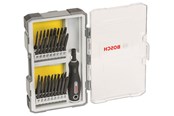 Bor & bits - Bosch Skruetrækkersæt med 37 dele med håndgreb - 2607017320
