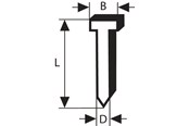 Værktøj - Bosch Undersænkhoved-stift SK64 20G - 2608200531