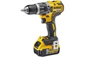 Skrue/Boremaskine - Dewalt 18v kompakt kulløs slagboremaskine med 2x5,0ah, lader og kuffert - DCD796P2-QW