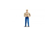Figur - Bruder Man, light skin, blue jeans - 60006