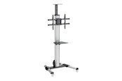 Vægbeslag, AV-Beslag & AV-Møbler - StarTech.com TV Cart - For 32" to 70" TVs - One-Touch Height Adjustment - vogn med hjul - Max 30 kg - recommended for 70" - STNDMTV70